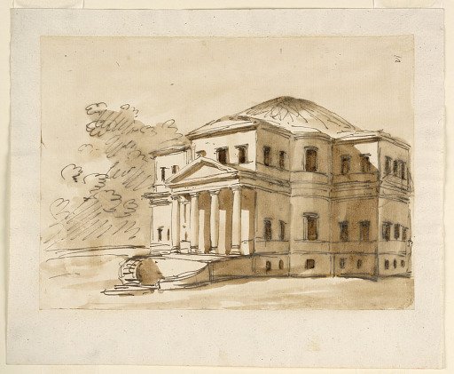 View of a villa
