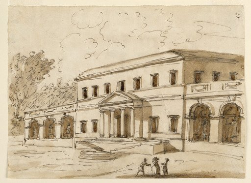View of a villa