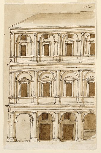 Elevation of a town mansion