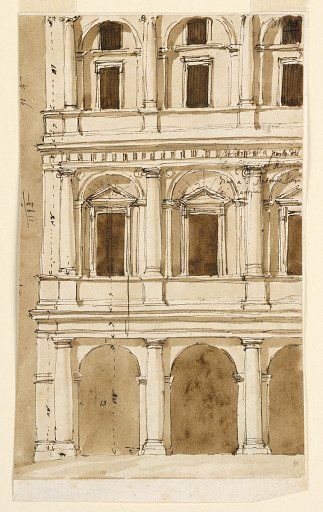 Elevation of a town mansion