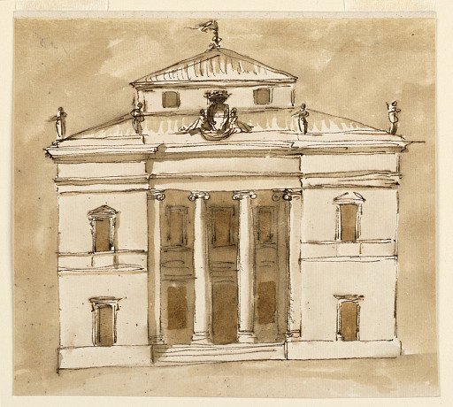 Elevation of a casino