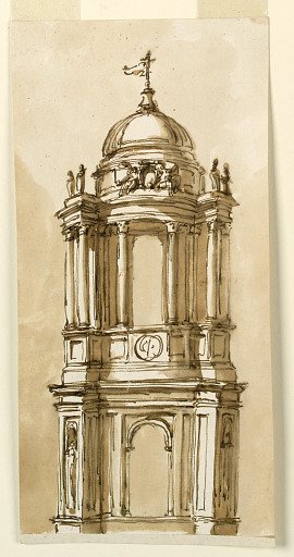 Steeple in Baroque style