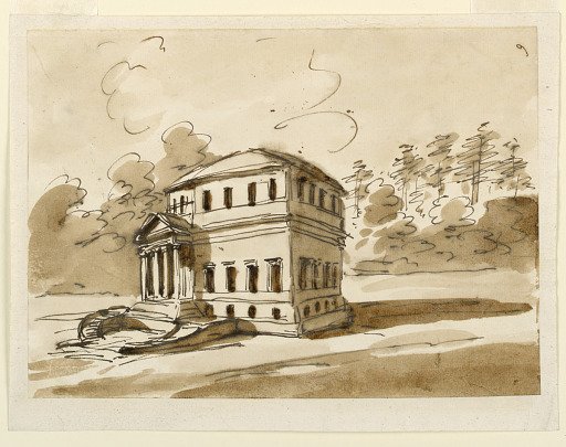 View of a villa