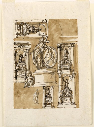 Six tombs
