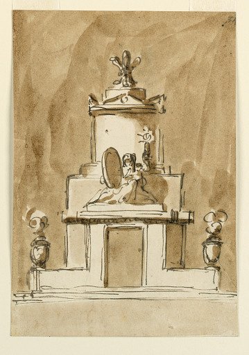 Design for a Monument of King Louix XVI of France