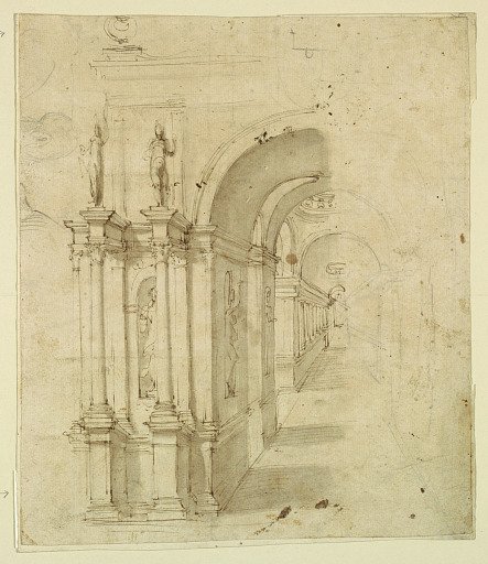 Stage Design: View Through Archway