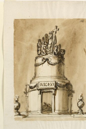 Funeral Decorations for King Louis XVI of France