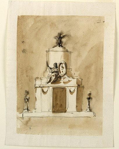 Funeral Decorations for King Louis XVI of France