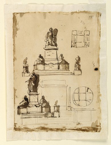 Funeral Decorations for King Louis XVI of France
