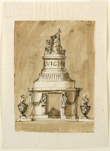 Design for a Monument of King Louis XVI of France