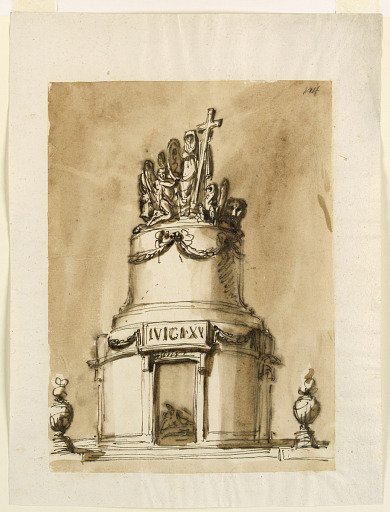 Monument of King Louis XVI of France