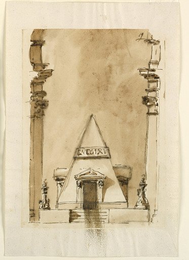 Funeral Decorations for King Louis XV of France