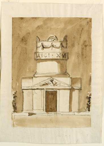 Monument of King Louis XVI of France