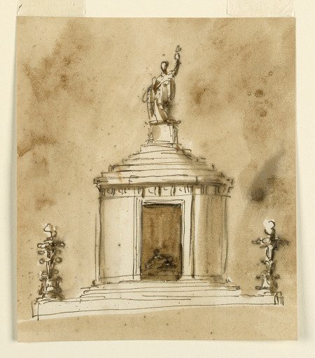 Funeral Decorations for King Louis XVI of France