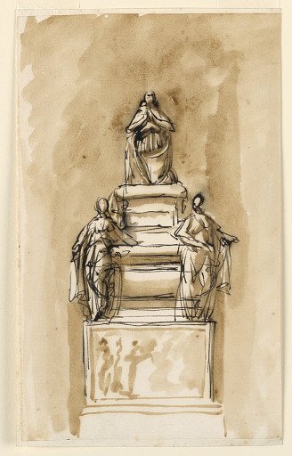 Funeral Decorations for King Louis XVI of France