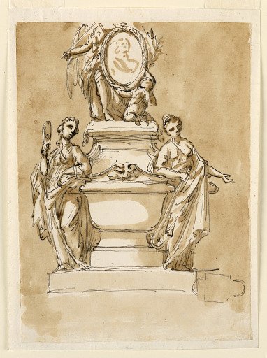 Monument of King Louis XVI of France