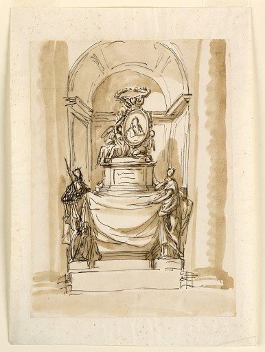 Monument of King Louis XVI of France