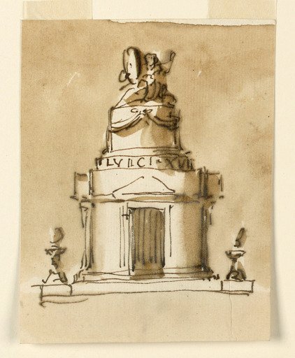 Monument of King Louis XVI of France