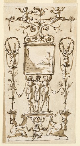Design for the Decoration of a Panel