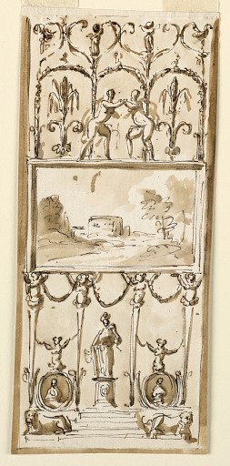 Design for the Decoration of a Panel