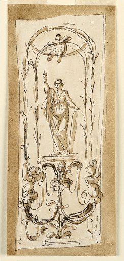 Design for the Decoration of a Panel
