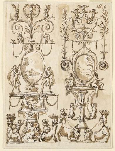 Design for the Decoration of a Panel