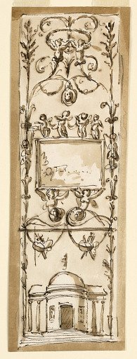 Design for the Decoration of a Panel