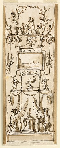 Design for the Decoration of a Panel