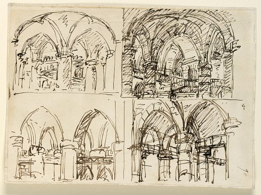 Stage Design: Details of Gothic Interiors