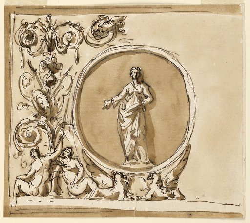 Design for the Decoration of a Panel