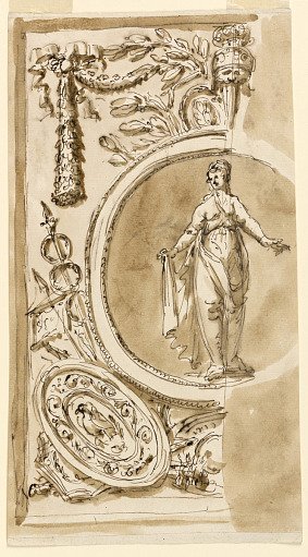 Design for the Decoration of a Panel