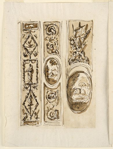 Design for the Decorations of Pilaster Strips