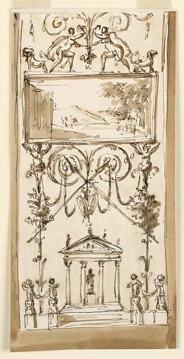 Design for the Decoration of a Panel