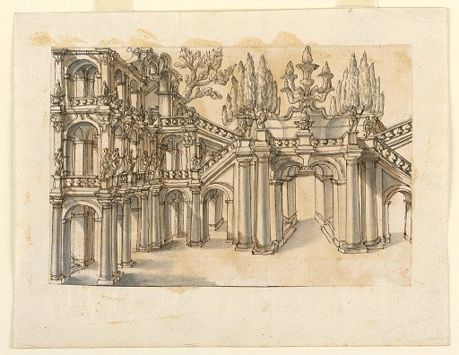 Stage Design: Staircase in Park