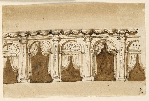 Wall Elevation of a Hall