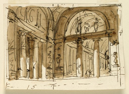 Stage Design for a Classical Palace Interior