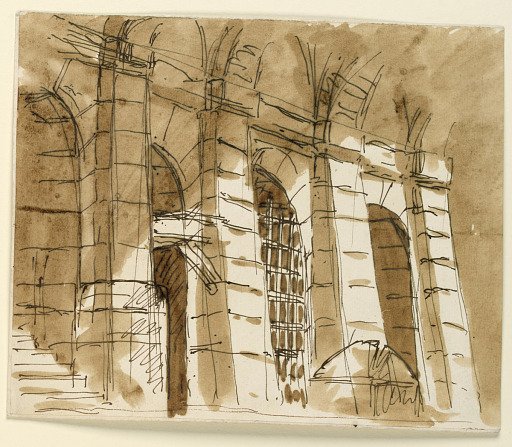Stage Design for the Interior of Prison