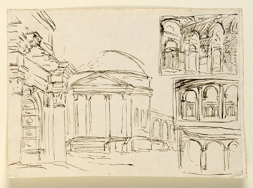 Stage Design of Antique Buildings and Details