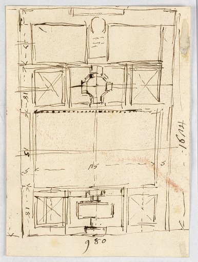Hospital Trinita de Pellegrini, Plan