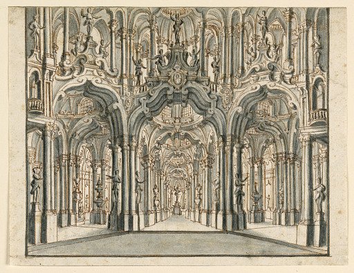 Stage Design, Arcaded Palace Hall