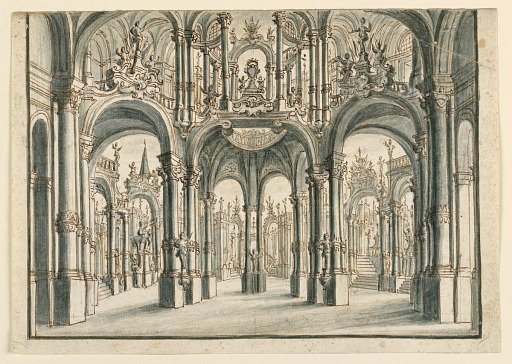 Stage Design, Open Palace Court