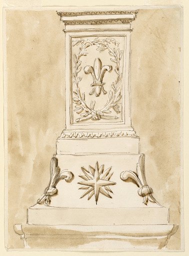 Pedestal of a column