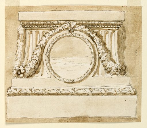 Pedestal of a column