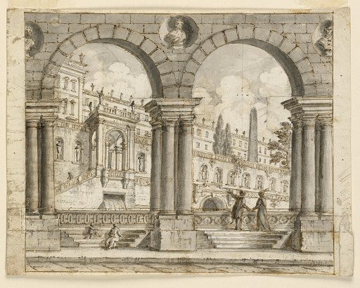 Stage Design, Street and Palaces