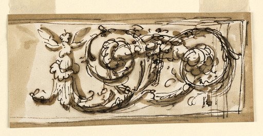 Decoration of a frieze
