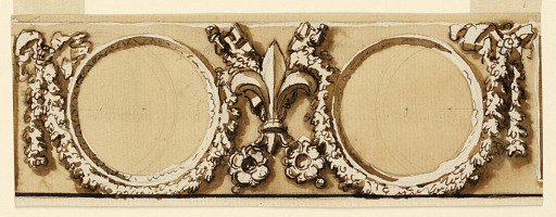 Decoration of a frieze
