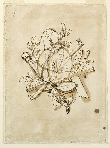 Trophy with tools for measurement
