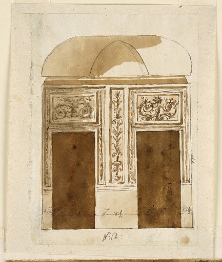 Vestibule wall