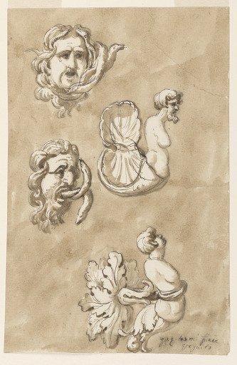 Four doorknobs