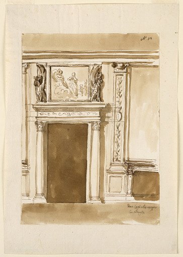 Entrance wall